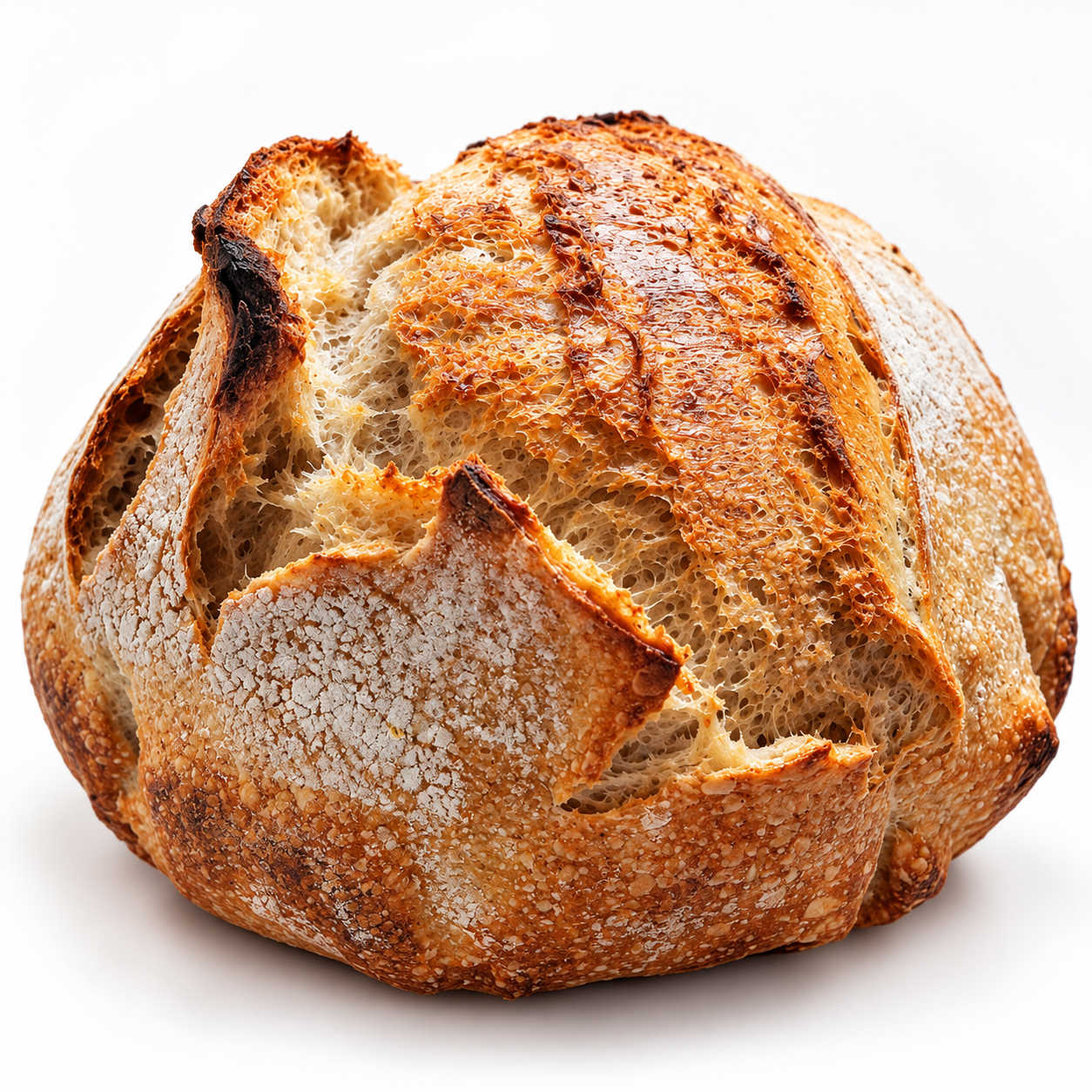 Hogaza grande de masa madre